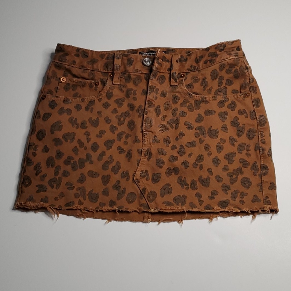 Abercrombie & Fitch low rise mini skirt 00 EUC - Picture 1 of 6